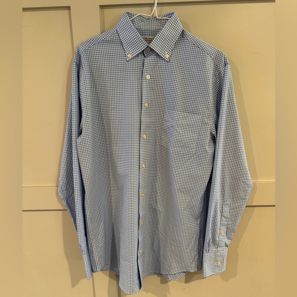 Like New Peter Millar Performance Button-Down Siz… - image 1